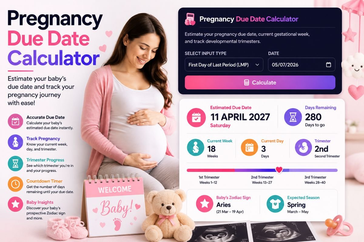Pregnancy Due Date Calculator – Estimate Your Baby's Expected Due Date